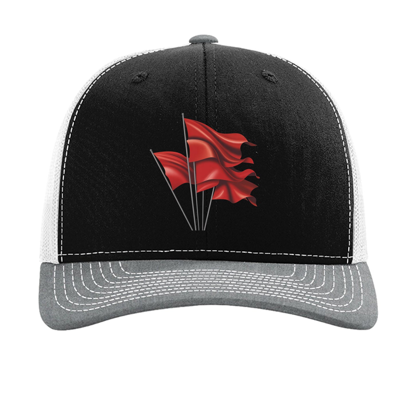 Black/ White/ Heather Grey - 112 - FRONT